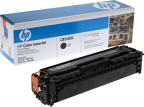 HP CB540a (125A) Black Siyah Kartuş Dolumu